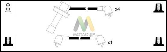 Motaquip LDRL1163 - Комплект проводів запалювання autocars.com.ua