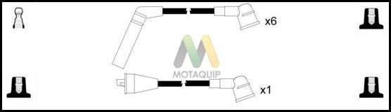 Motaquip LDRL1195 - Комплект проводів запалювання autocars.com.ua