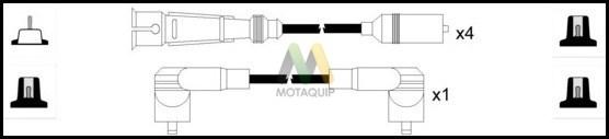 Motaquip LDRL1200 - Комплект проводов зажигания autodnr.net