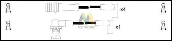 Motaquip LDRL1205 - Комплект проводів запалювання autocars.com.ua