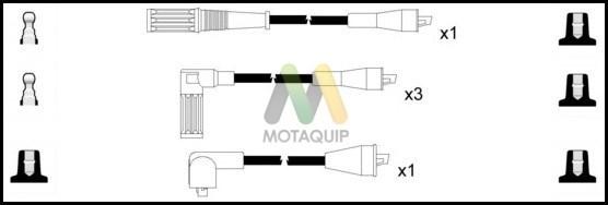 Motaquip LDRL1215 - Комплект проводов зажигания autodnr.net