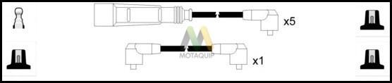 Motaquip LDRL1217 - Комплект проводов зажигания autodnr.net