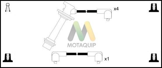 Motaquip LDRL1229 - Комплект проводов зажигания autodnr.net