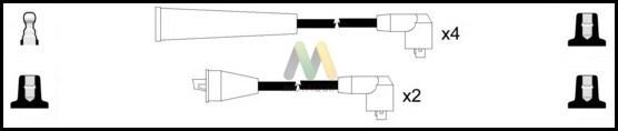 Motaquip LDRL1266 - Комплект проводів запалювання autocars.com.ua