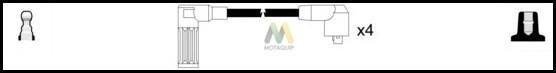 Motaquip LDRL358 - Комплект проводів запалювання autocars.com.ua