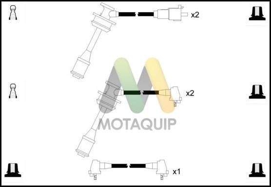 Motaquip LDRL1280 - Комплект проводів запалювання autocars.com.ua