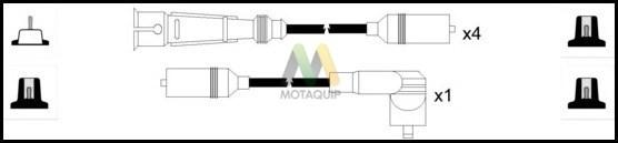 Motaquip LDRL1284 - Комплект проводів запалювання autocars.com.ua