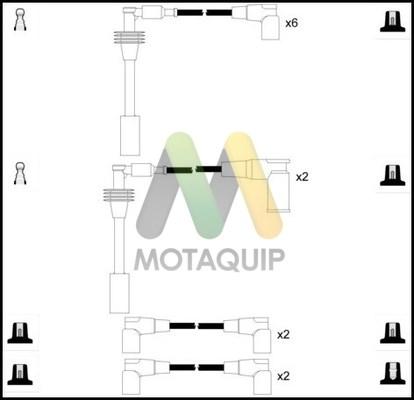 Motaquip LDRL1315 - Комплект проводів запалювання autocars.com.ua