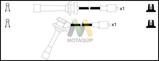 Motaquip LDRL1324 - Комплект проводів запалювання autocars.com.ua