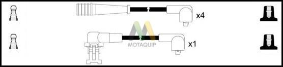 Motaquip LDRL1343 - Комплект проводів запалювання autocars.com.ua
