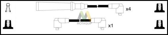 Motaquip LDRL1356 - Комплект проводів запалювання autocars.com.ua
