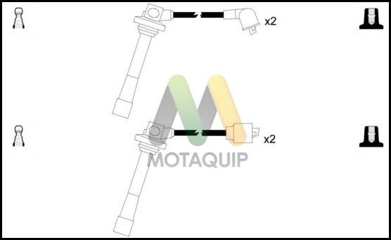 Motaquip LDRL1380 - Комплект проводов зажигания autodnr.net