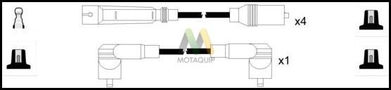 Motaquip LDRL1407 - Комплект проводів запалювання autocars.com.ua