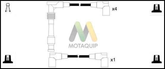 Motaquip LDRL1411 - Комплект проводів запалювання autocars.com.ua