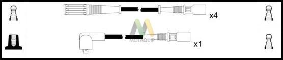 Motaquip LDRL1414 - Комплект проводов зажигания autodnr.net