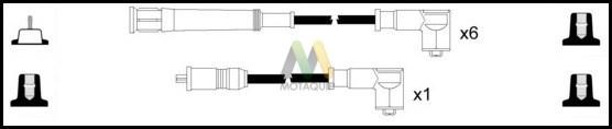 Motaquip LDRL1425 - Комплект проводов зажигания autodnr.net