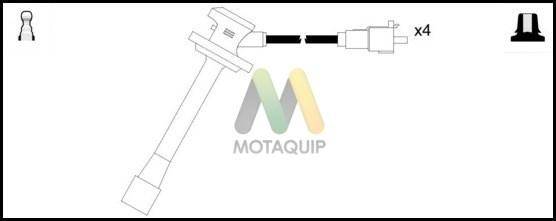 Motaquip LDRL1428 - Комплект проводів запалювання autocars.com.ua
