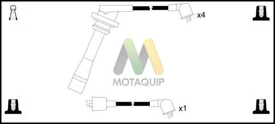 Motaquip LDRL1629 - Комплект проводов зажигания autodnr.net