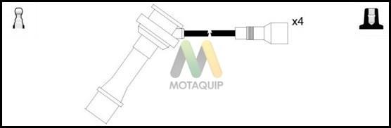 Motaquip LDRL1456 - Комплект проводів запалювання autocars.com.ua