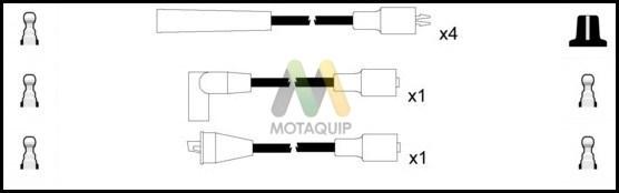 Motaquip LDRL1472 - Комплект проводів запалювання autocars.com.ua