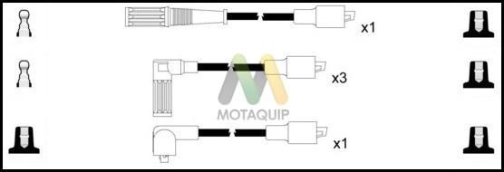 Motaquip LDRL1482 - Комплект проводів запалювання autocars.com.ua