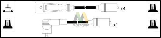 Motaquip LDRL777 - Комплект проводів запалювання autocars.com.ua