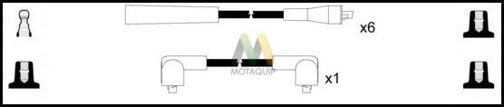Motaquip LDRL1563 - Комплект проводів запалювання autocars.com.ua