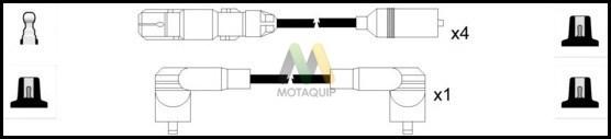 Motaquip LDRL1565 - Комплект проводів запалювання autocars.com.ua