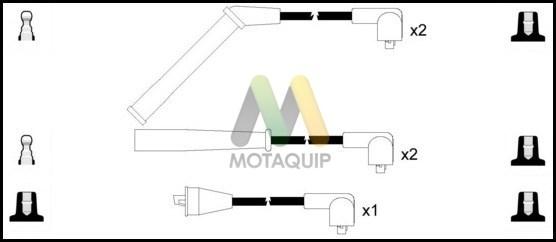 Motaquip LDRL1572 - Комплект проводів запалювання autocars.com.ua