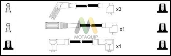 Motaquip LDRL1573 - Комплект проводов зажигания autodnr.net