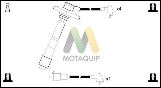 Motaquip LDRL1584 - Комплект проводів запалювання autocars.com.ua