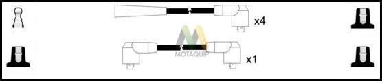 Motaquip LDRL1606 - Комплект проводів запалювання autocars.com.ua