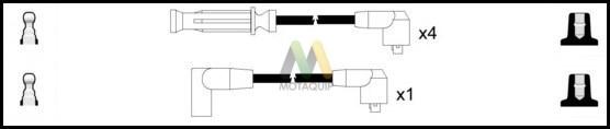 Motaquip LDRL1644 - Комплект проводів запалювання autocars.com.ua