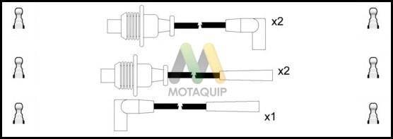 Motaquip LDRL1656 - Комплект проводів запалювання autocars.com.ua