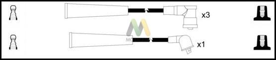 Motaquip LDRL1672 - Комплект проводов зажигания autodnr.net