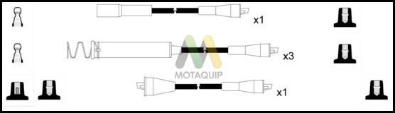 Motaquip LDRL1680 - Комплект проводів запалювання autocars.com.ua