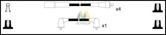 Motaquip LDRL1688 - Комплект проводів запалювання autocars.com.ua