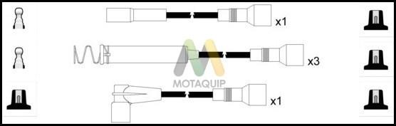 Motaquip LDRL1689 - Комплект проводів запалювання autocars.com.ua