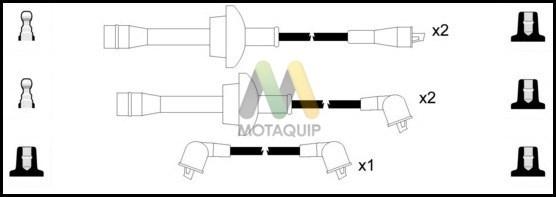Motaquip LDRL1696 - Комплект проводів запалювання autocars.com.ua