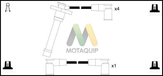 Motaquip LDRL1699 - Комплект проводів запалювання autocars.com.ua