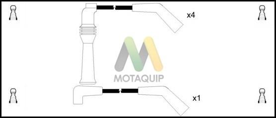 Motaquip LDRL1703 - Комплект проводів запалювання autocars.com.ua