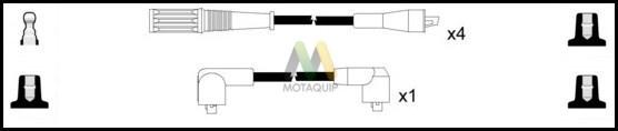 Motaquip LDRL1707 - Комплект проводів запалювання autocars.com.ua