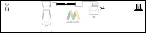 Motaquip LDRL1713 - Комплект проводів запалювання autocars.com.ua