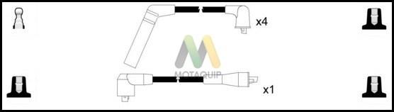 Motaquip LDRL1714 - Комплект проводов зажигания autodnr.net