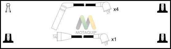 Motaquip LDRL1718 - Комплект проводів запалювання autocars.com.ua