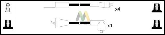 Motaquip LDRL1726 - Комплект проводов зажигания autodnr.net