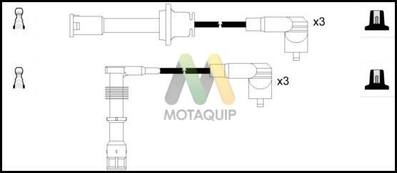Motaquip LDRL1734 - Комплект проводів запалювання autocars.com.ua