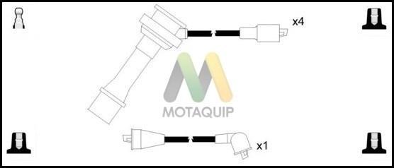 Motaquip LDRL1776 - Комплект проводів запалювання autocars.com.ua