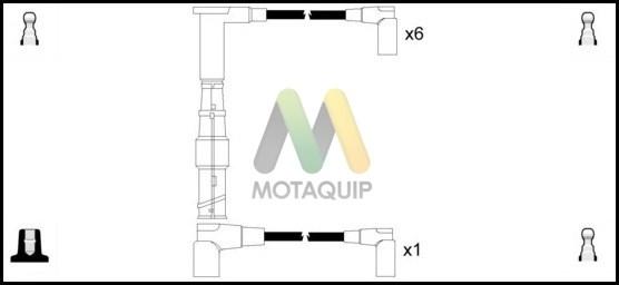 Motaquip LDRL1777 - Комплект проводів запалювання autocars.com.ua