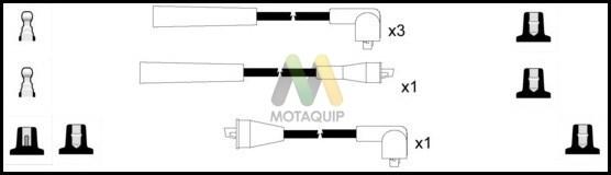 Motaquip LDRL1778 - Комплект проводов зажигания autodnr.net